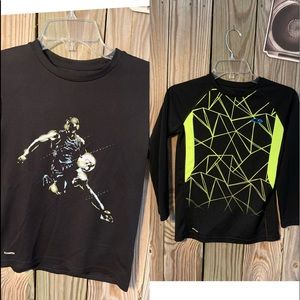 2 Boys Duodry long & short sleeved sport T-shirts